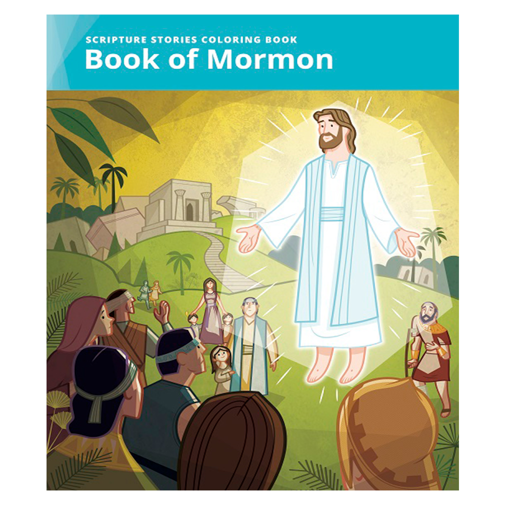 Scripture Stories Coloring Book: Book of Mormon - LDS-14025000
