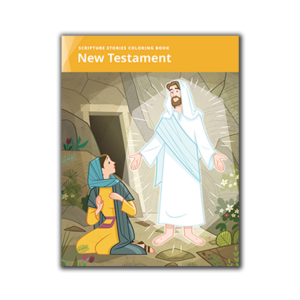 Scripture Stories Coloring Book New Testament In Lds Activity Books On
