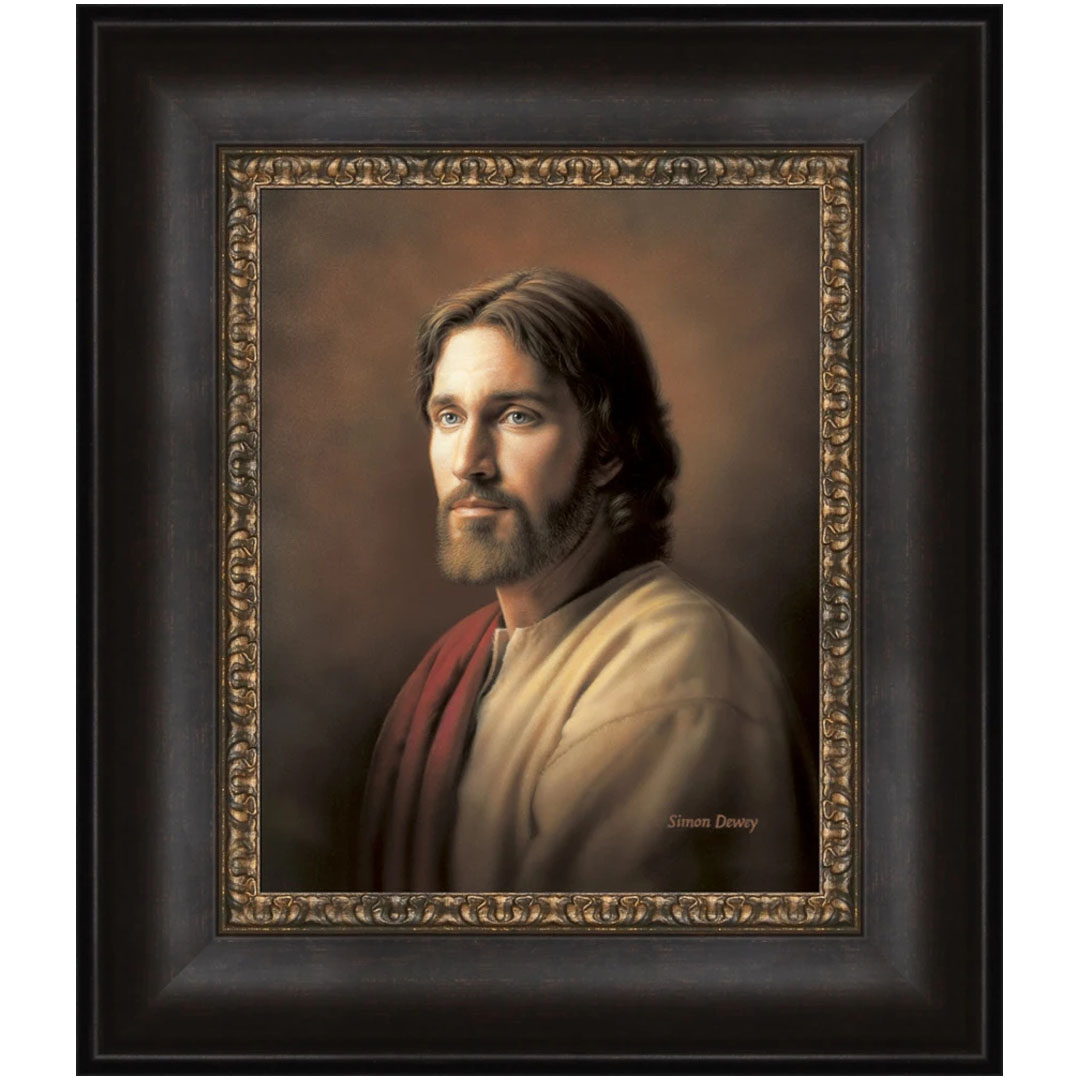 Divine Redeemer - Framed in LDS Portraits of Christ on LDSBookstore.com