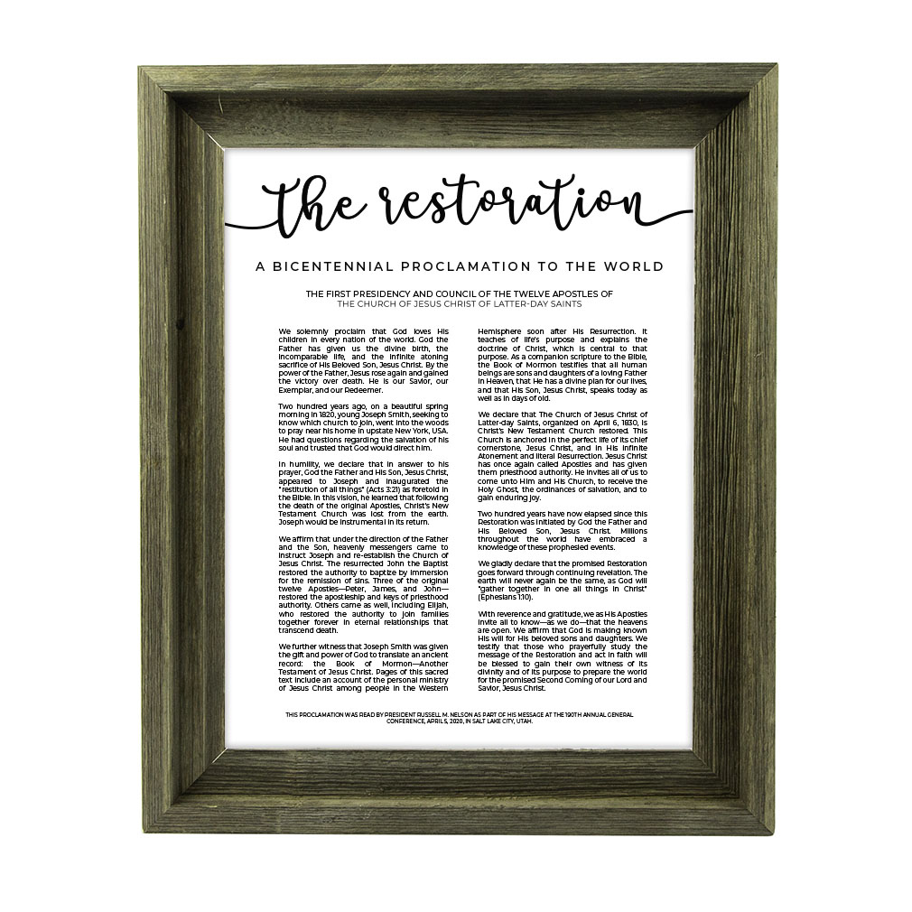 Church Anniversary Proclamations