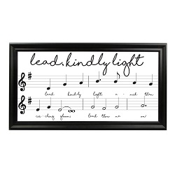 Lead, Kindly Light Framed Hymn Art