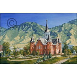 Provo City Center Temple Painting 