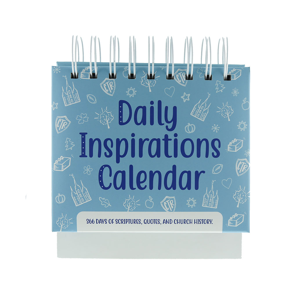  Daily  Inspirations LDS Desk Flip Calendar  Perpetual Calendar 