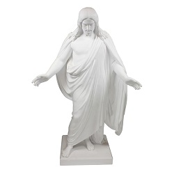 19" Marble Christus Statue