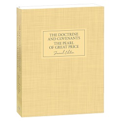 The Doctrine and Covenants and Pearl of Great Price Journal Edition - Yellow