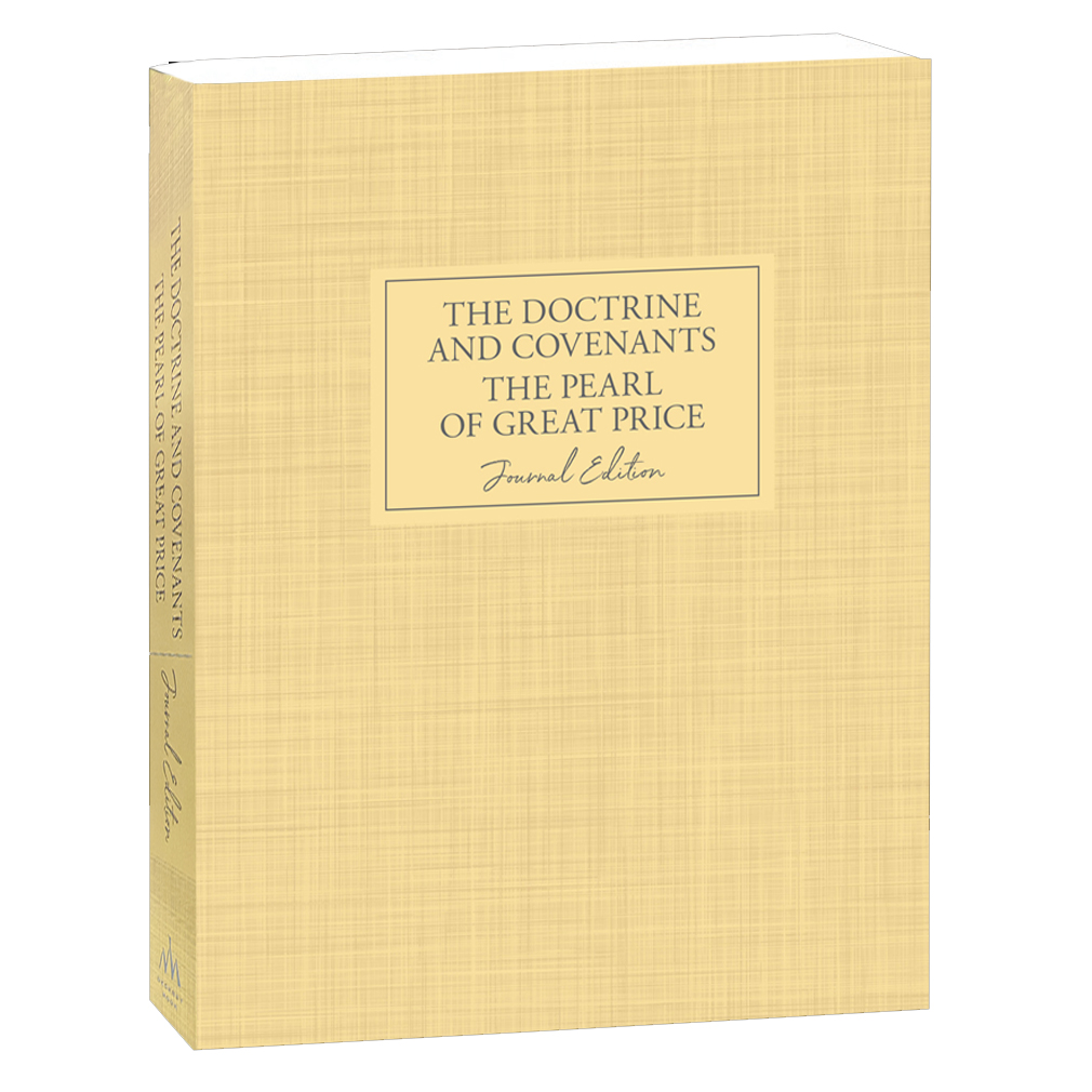 The Doctrine and Covenants and Pearl of Great Price Journal Edition - Yellow - DBD-5249942