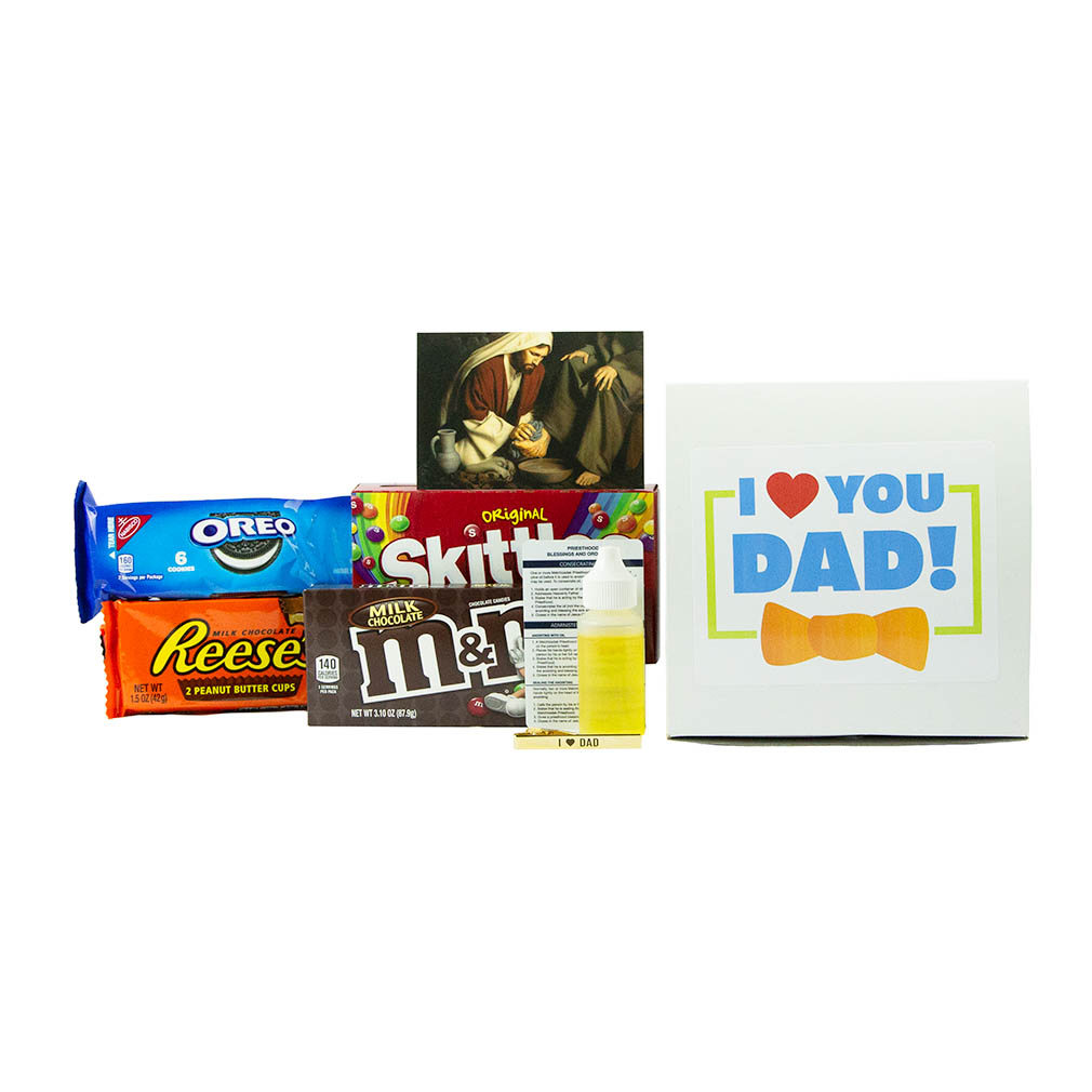 LDS Father's Day Gift Box - LDP-GB-FATHERS-SLV