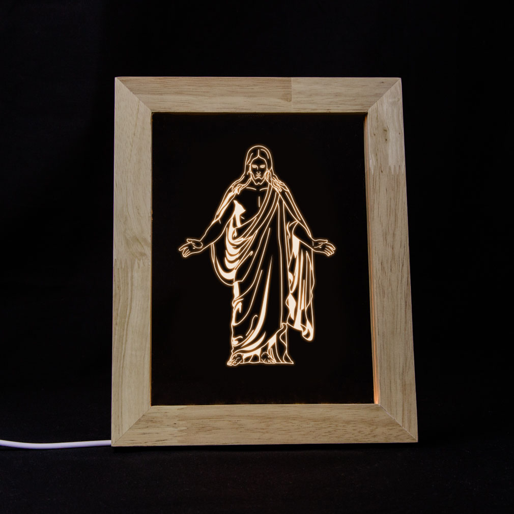 Christus LED Frame Night Light - LDP-IPF-CHRIST-NB