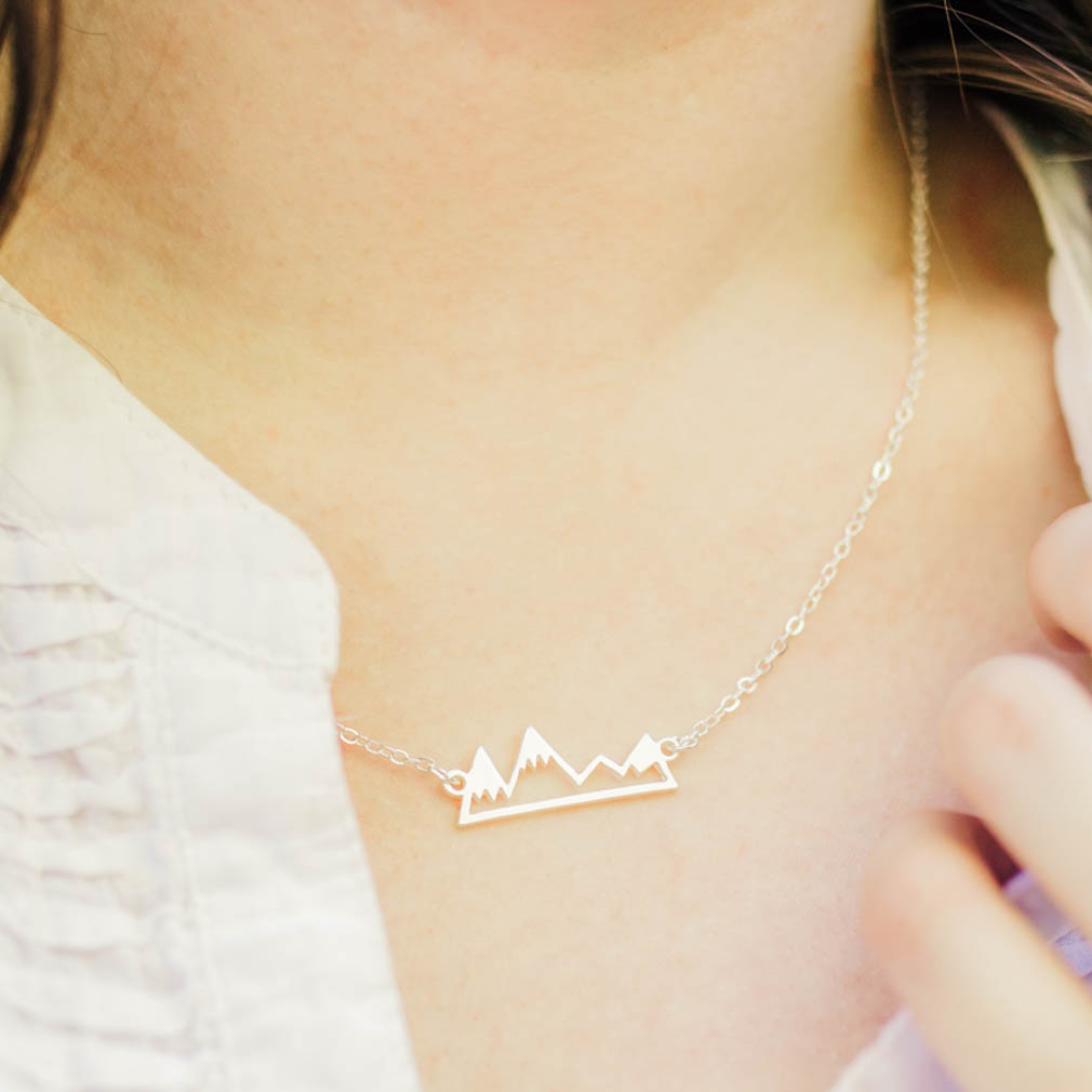 Give Me Mountains Necklace - DBS-RO209