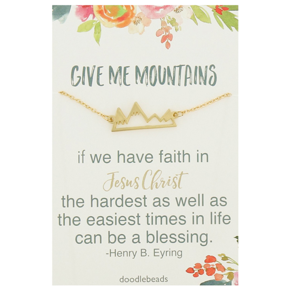 Give Me Mountains Necklace - DBS-RO209