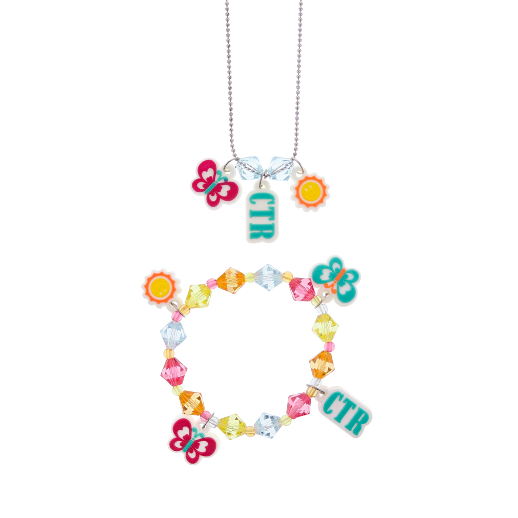 Sunshine CTR Necklace & Bracelet Set - RM-JNC028