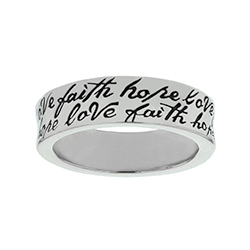 Faith Hope Love Ring - BSD-511-824-5656