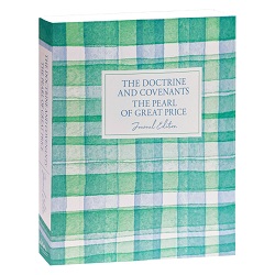 The Doctrine and Covenants and Pearl of Great Price  Journal Edition - Plaid - DBD-5230637