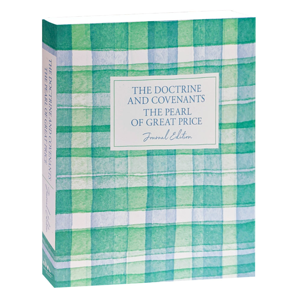 The Doctrine and Covenants and Pearl of Great Price  Journal Edition - Plaid - DBD-5230637