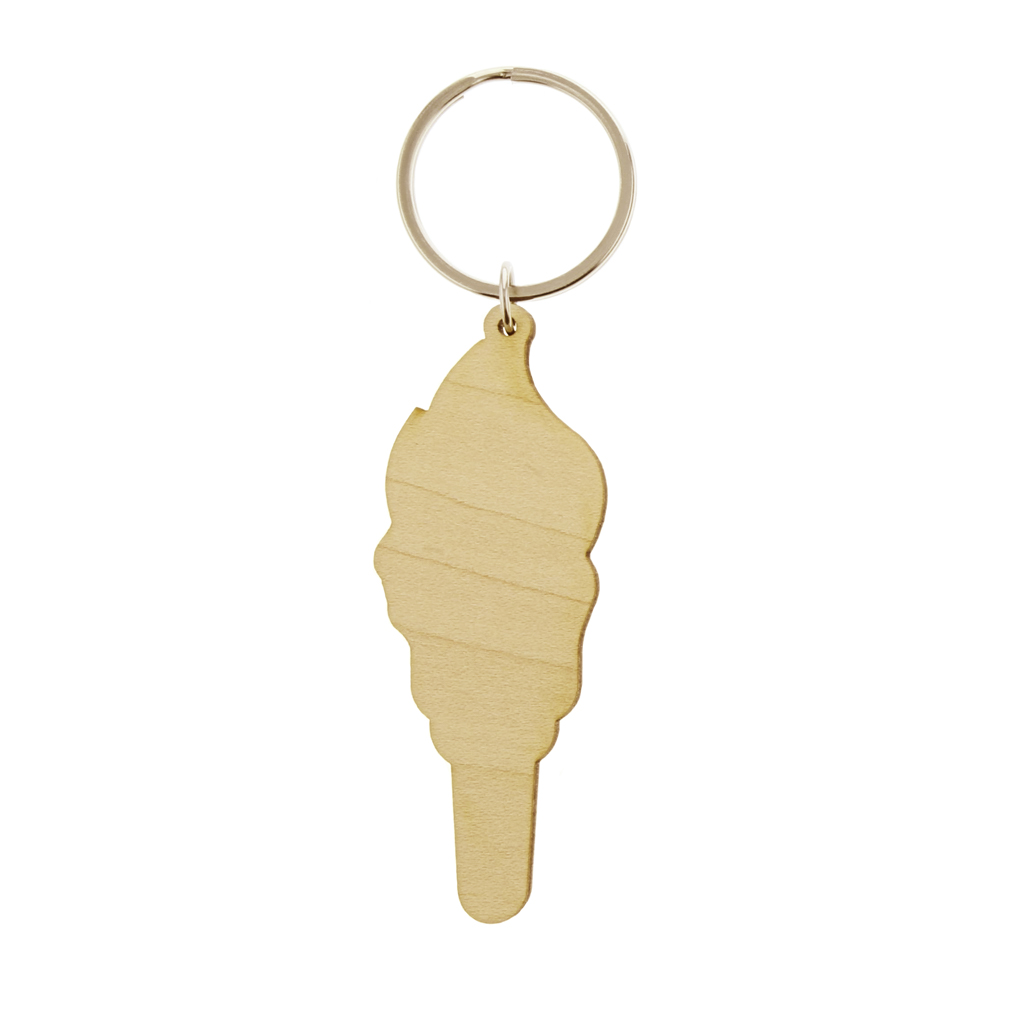 Young Women's Torch Wood Keychain - LDP-KC-YWTORCH-WOOD