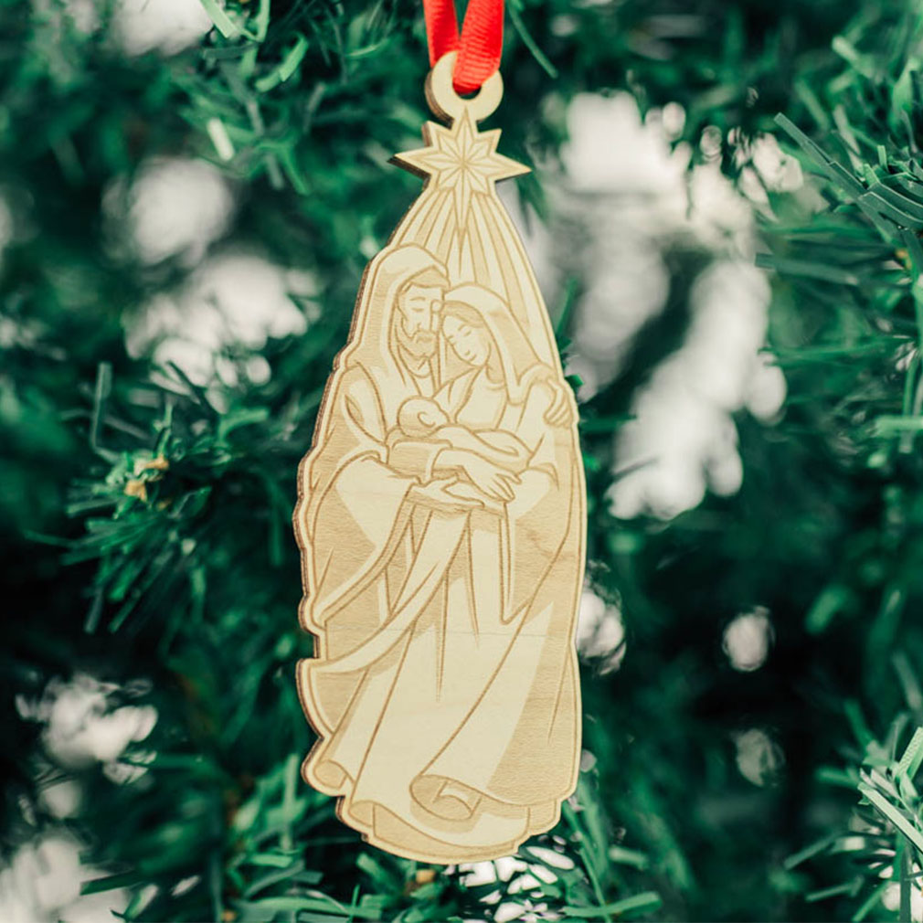 Holy Family Nativity Ornament - LDP-ORN-NATIVITY-2