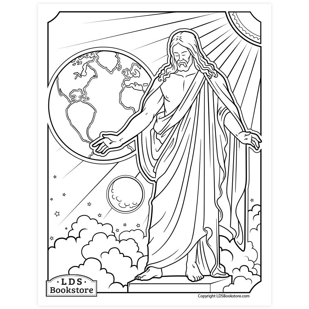 Christus Coloring Page - Printable - LDPD-PBL-COLOR-CHRISTUS