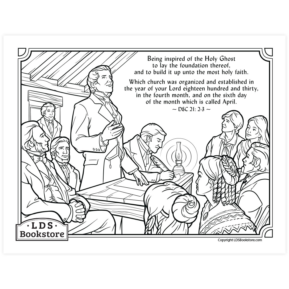 The Organization of the Church Coloring Page   Printable ...