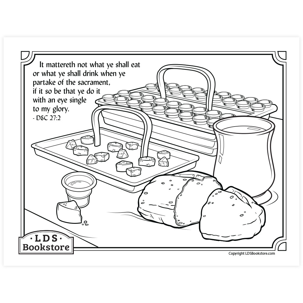Partake of the Sacrament Coloring Page - Printable - LDPD-PBL-COLOR-DOCTCOV27
