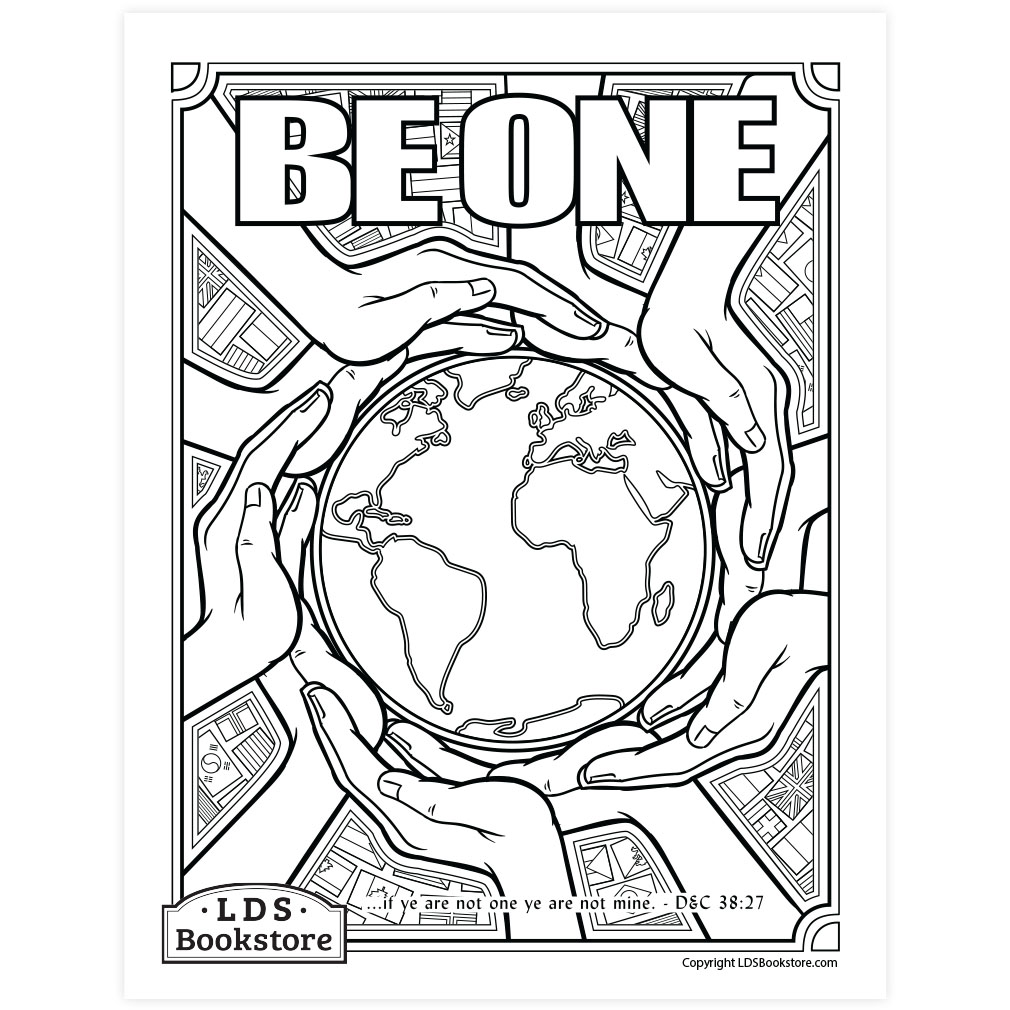 Be One Coloring Page - Printable - LDPD-PBL-COLOR-DOCTCOV38
