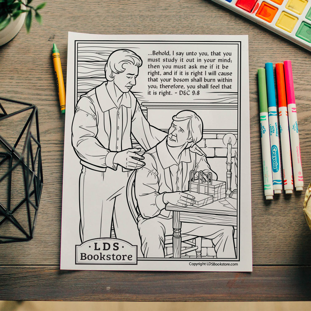 Study It Out In Your Mind Coloring Page - Printable - LDPD-PBL-COLOR-DOCTCOV9