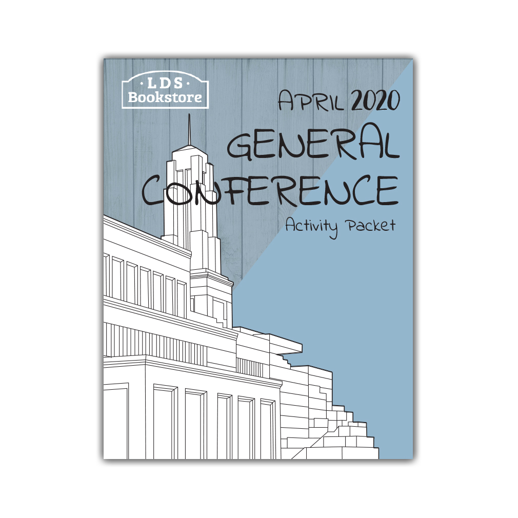 FREE LDS General Conference Printable Activity Packet 20 Pages