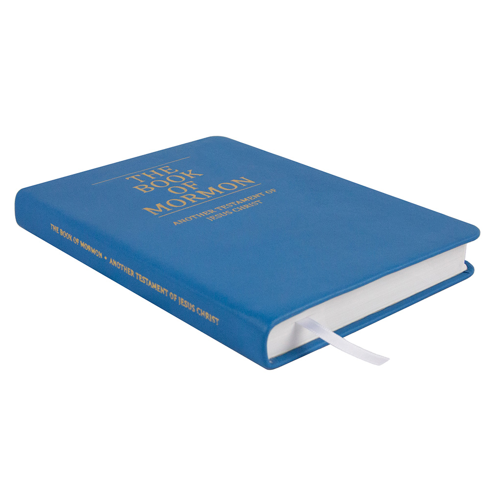Send In Your Own Book of Mormon - Various Colors custom lds scriptures, custom lds scriptures, blue lds scripture, blue quad,color quad scriptures,blue quad scriptures