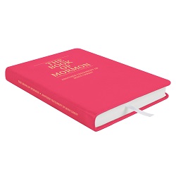 Hand-Bound Genuine Leather Book of Mormon - Bright Fuchsia