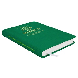 Hand-Bound Leather Book of Mormon - Kelly Green - LDP-HB-BOM-KGN