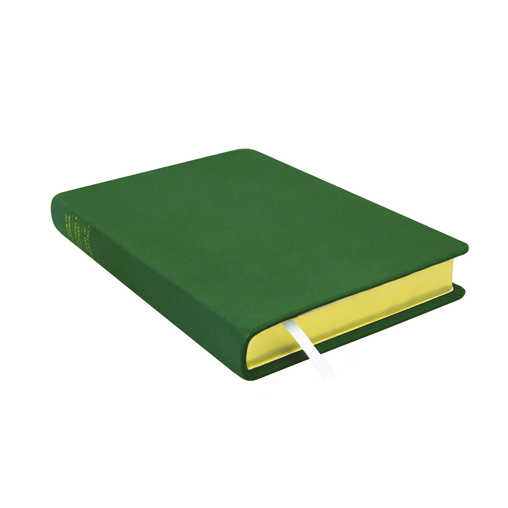 Extra Large Hand-Bound Genuine Leather Triple - Emerald Green - LDP-HB-XLT-EGN