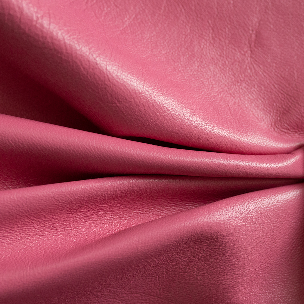 Large Hand-Bound Leather Quad - Pink - LDP-HB-LQ-PNK