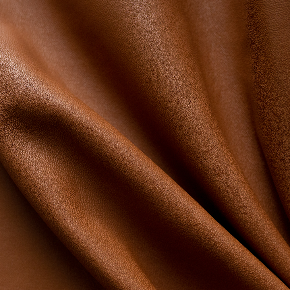 Hand-Bound Genuine Leather Quad - Caramel Brown - LDP-HB-RQ-CBR