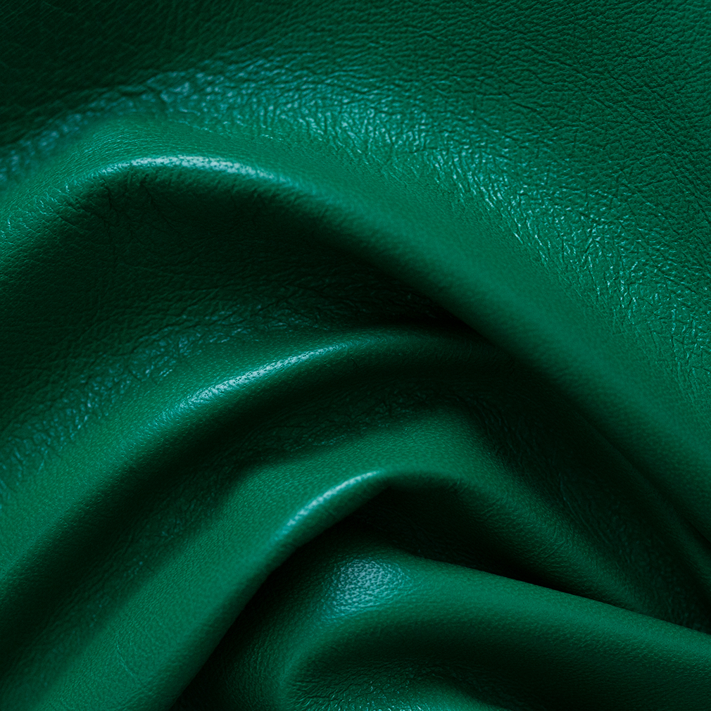Large Hand-Bound Leather Quad - Kelly Green - LDP-HB-LQ-KGN