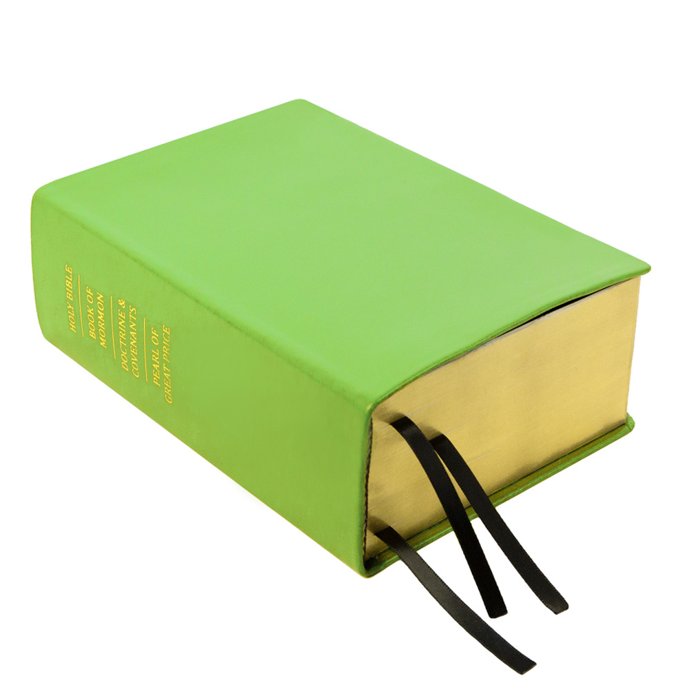 Pre-Made Hand-Bound Genuine Leather Quad - Lime Green - LDP-HB-RQ-LGN-PM