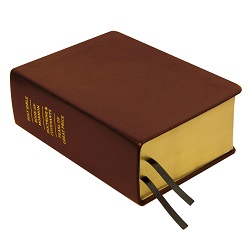 Pre-Made Hand-Bound Genuine Leather Quad - Rustic Brown brown scriptures, rustic brown scriptures, rustic brown quad, dark brown scriptures