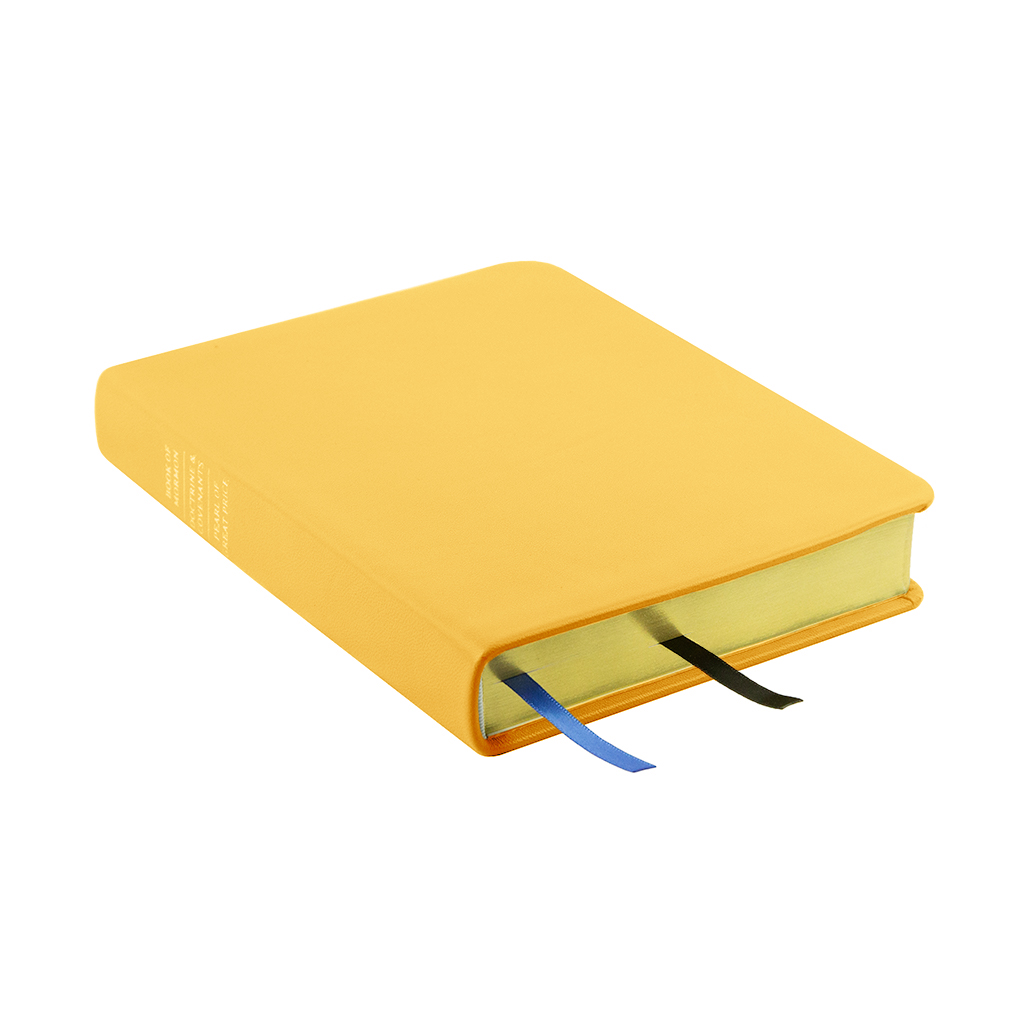 Hand-Bound Genuine Leather Triple - Buttercup Yellow - LDP-HB-RT-BCY
