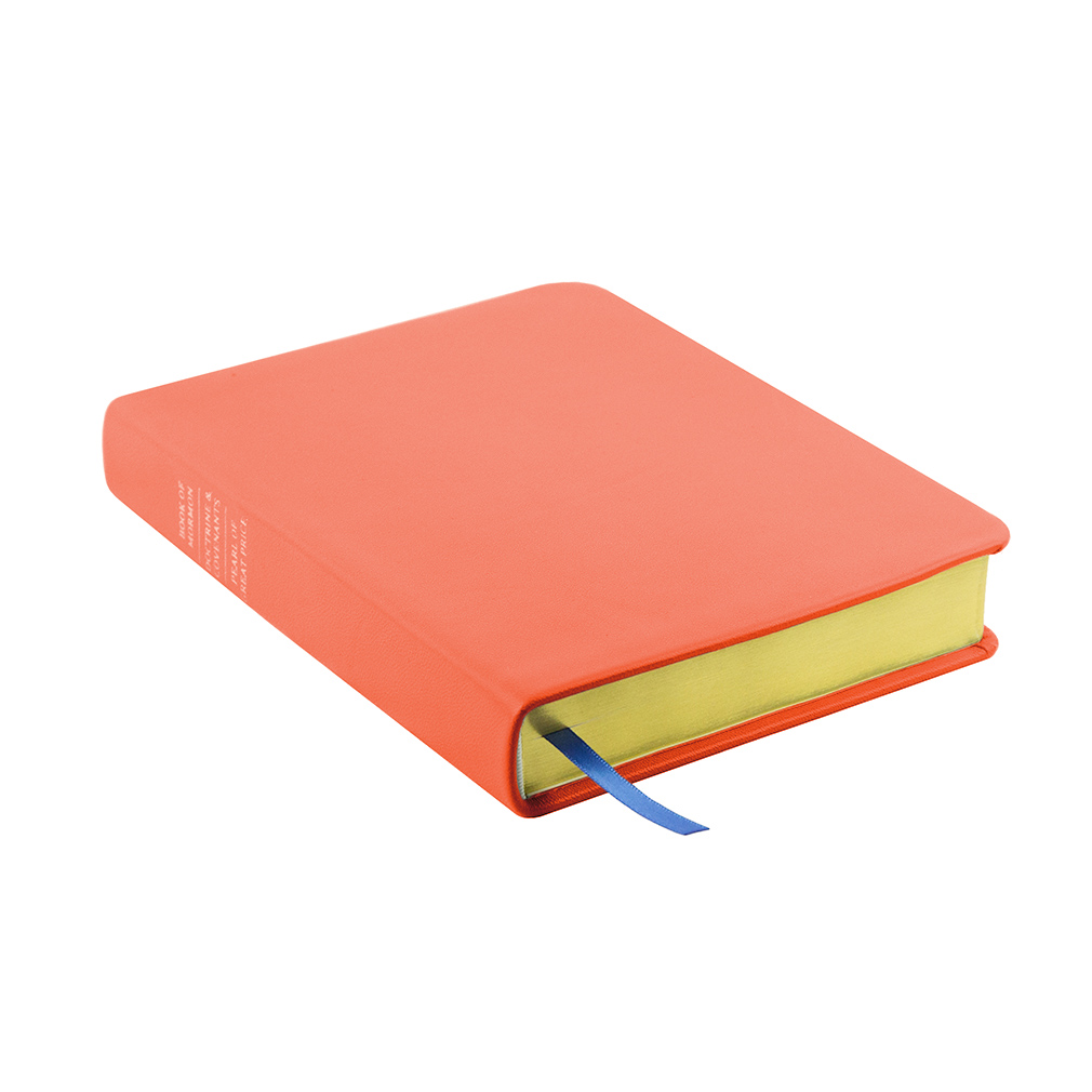 Hand-Bound Genuine Leather Triple - Coral Pink - LDP-HB-RT-CPK