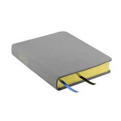 Hand-Bound Leather Triple - Light Gray gray lds scriptures, custom lds scriptures, gray lds scripture, gray triple combination, gray lds scriptures,color triple combination scriptures,gray triple combination scriptures