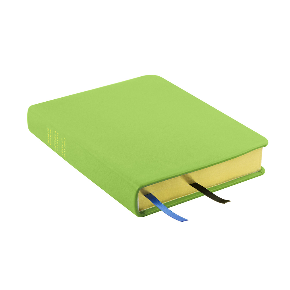 Hand-Bound Genuine Leather Triple - Lime Green - LDP-HB-RT-LGN