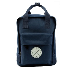 Navy Mini Scripture Backpack - BM-KIRTLAND-BLUE